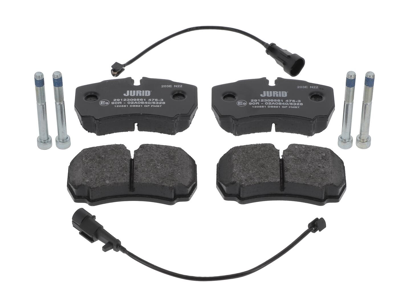 Piduriklotsi komplekt,ketaspidur