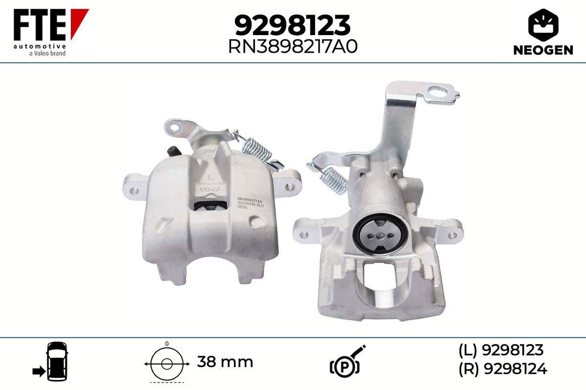 Etrier frana FTE NEOGEN 9298123