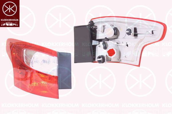 Lampa tylna zespolona KLOKKERHOLM 25360718