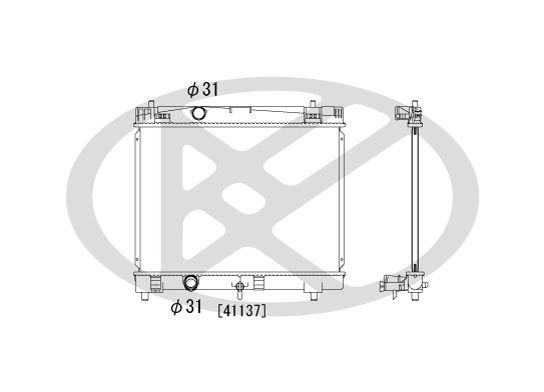 Radiator, racire motor KOYORAD PL011954