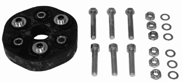 Połączenie, wał wzdłużny BOGE 88-092-A