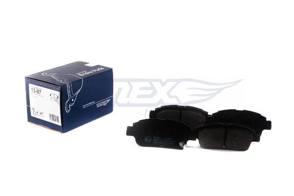 Levně Sada brzdových destiček, kotoučová brzda TOMEX Brakes 13-87