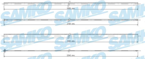Linka gazu SAMKO C0036A