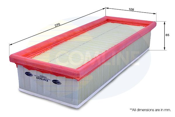 Filtr powietrza COMLINE EAF500