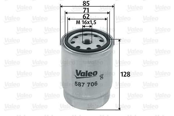 Palivový filter VALEO 587706
