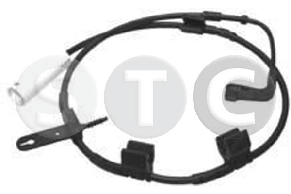 Styk ostrzegawczy, zużycie okładzin hamulcowych STC T402093