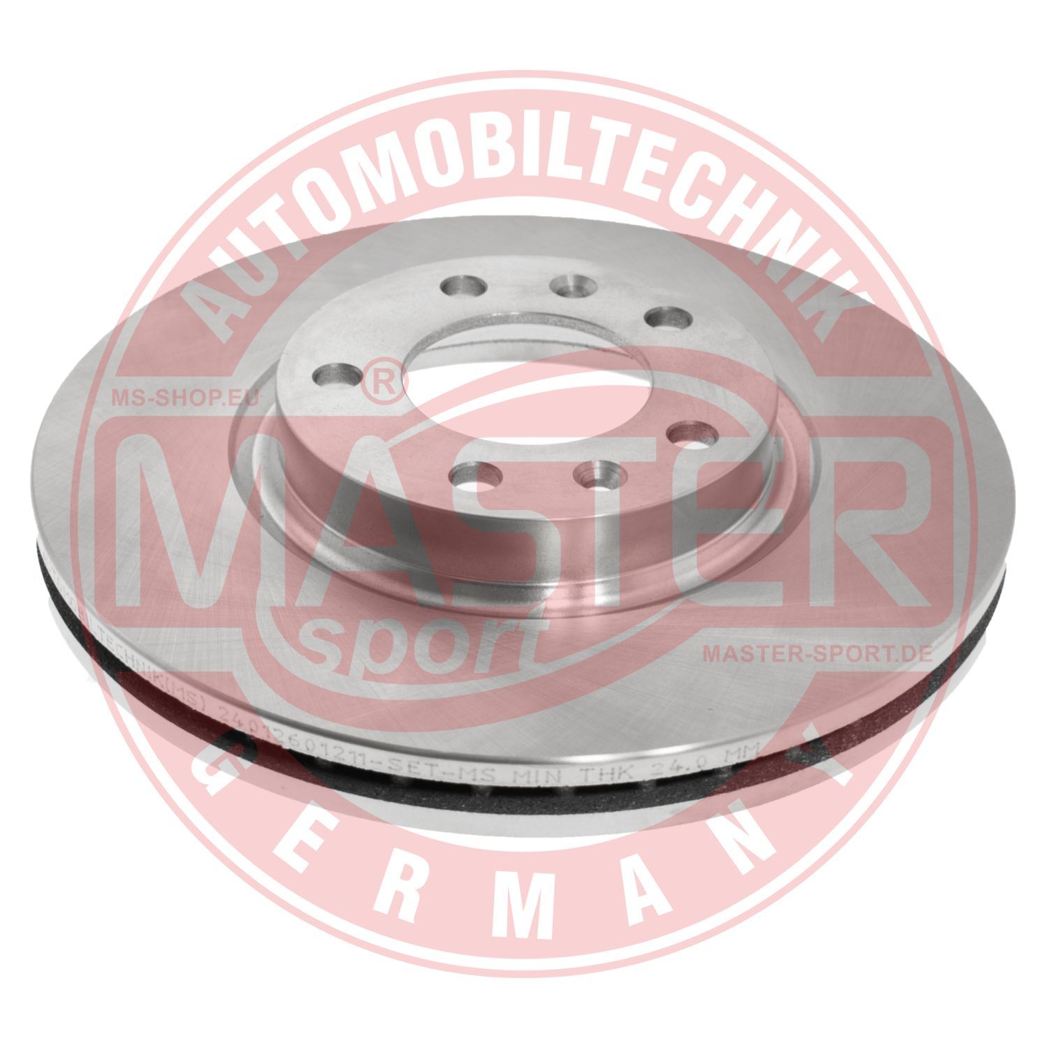 Tarcza hamulcowa MASTER-SPORT GERMANY 24012601211-PCS-MS