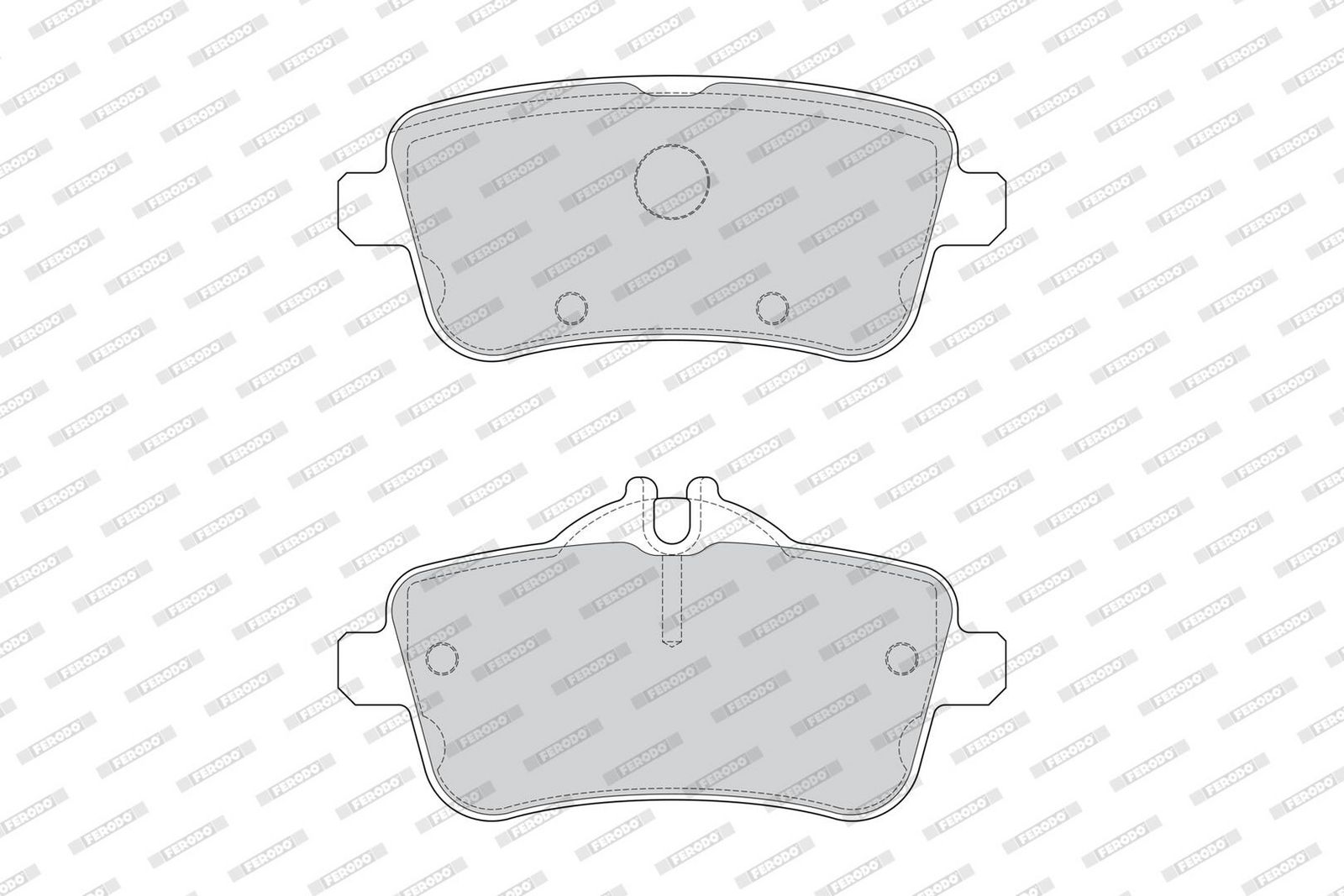 set placute frana,frana disc FERODO PREMIER ECO FRICTION FDB4701