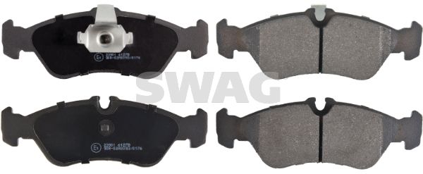 Zestaw klocków hamulcowych, hamulce tarczowe SWAG 10 91 6160