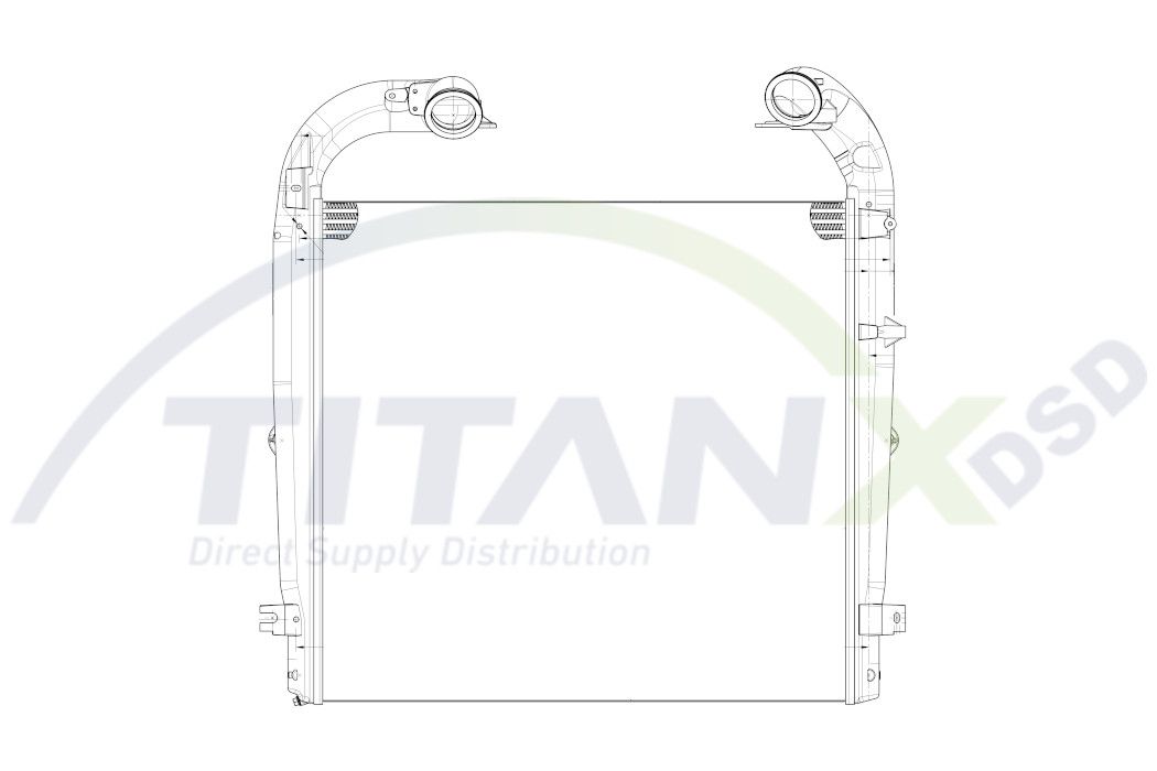 Intercooler, compresor TITANX IX149007