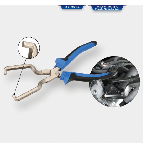 Scula deblocare conducate instalatii climatizare/combustibil BRILLIANT TOOLS BT536004