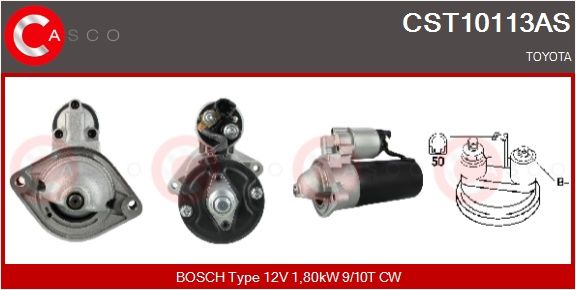 Startér CASCO CST10113AS