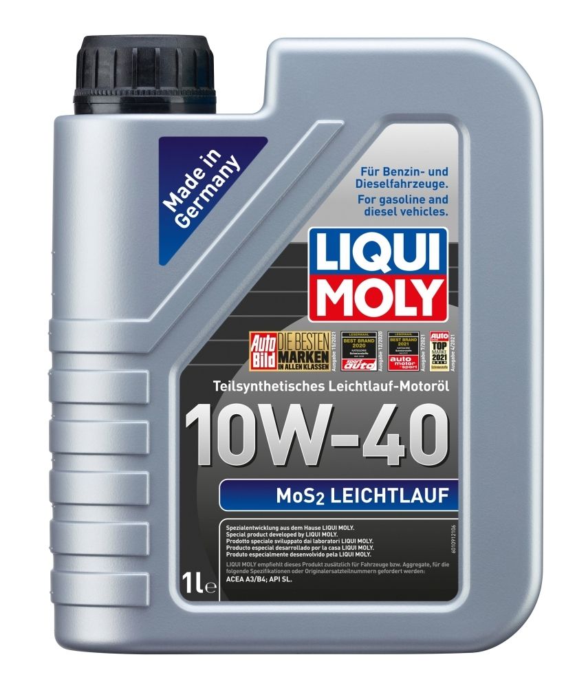 Motorolja LIQUI MOLY MoS2 Leichtlauf 10W-40 1L