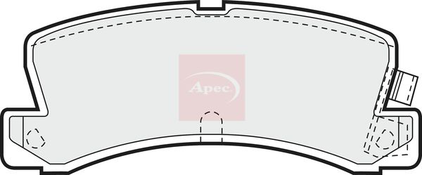 Apec - Rear Brake Pad Set