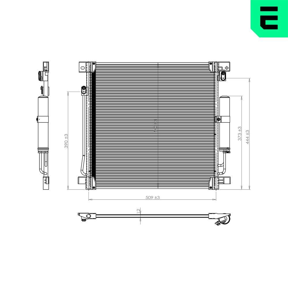Condensator, climatizare ERA 667472