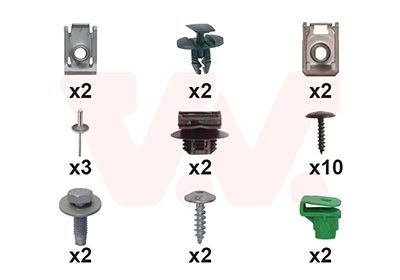 Set montaj, bara protectie VAN WEZEL 3805793