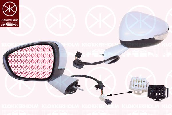 Lusterko zewnętrzne KLOKKERHOLM 05401048