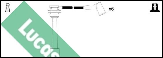 Zestaw przewodów zapłonowych LUCAS LUC4658