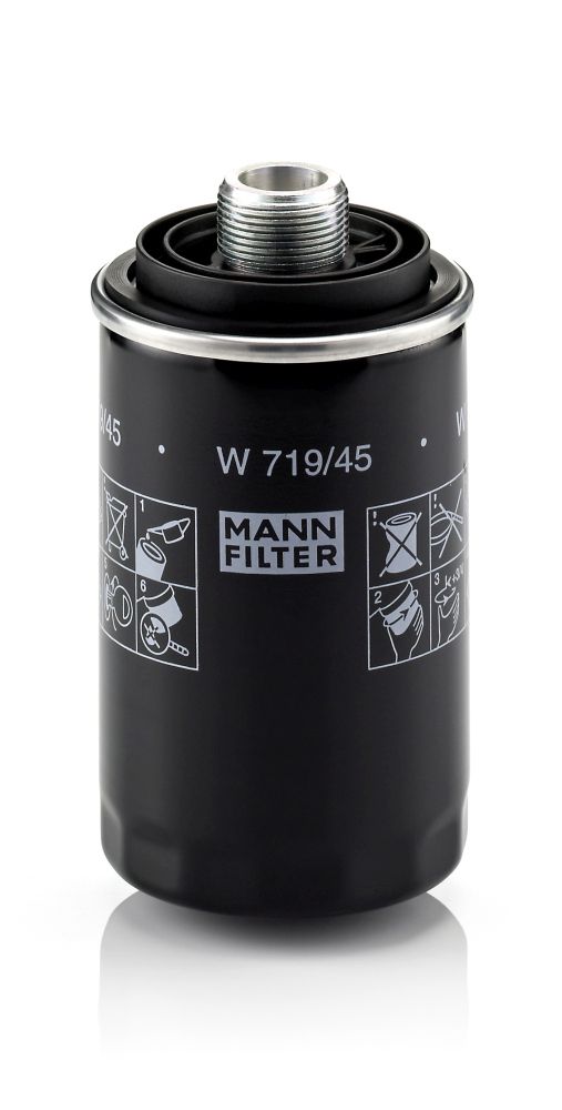Olejový filter MANN-FILTER W 719/45