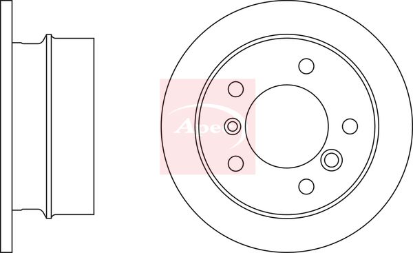 Apec - Rear Brake Disc