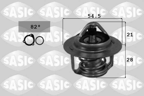 Termostat, środek chłodzący SASIC 3304013
