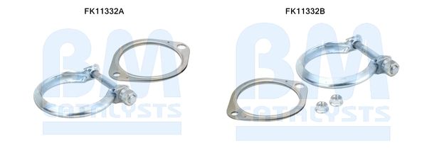 zestaw montażowy, filtr sadzy / filtr cząstek stałych BM CATALYSTS FK11332