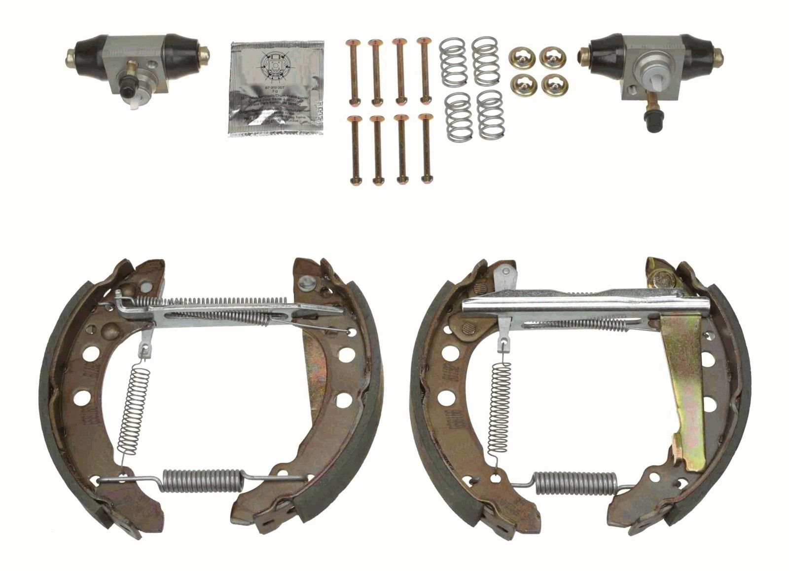 Set saboti frana TRW Superkit GSK1507