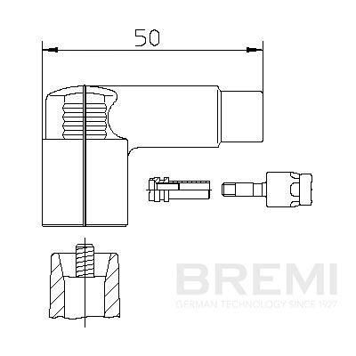 manson cauciuc,distribuitor BREMI 13254