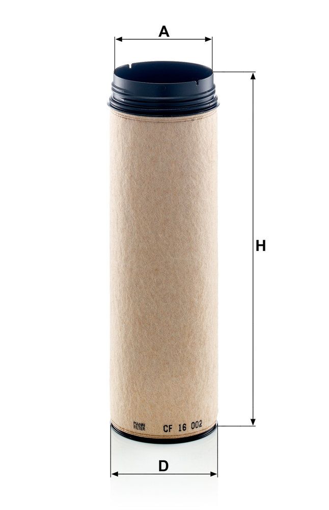Levně Filtr - sekundární vzduch MANN-FILTER CF 16 002