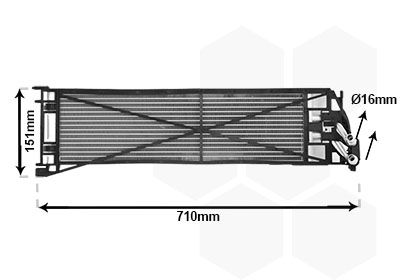 Radiateur d'huile de boîte automatique