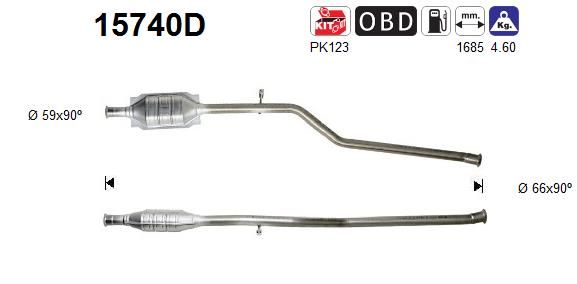 Katalizator AS 15740D