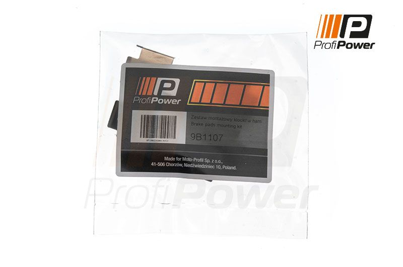 Zestaw akcesoriów, klocki hamulcowe PROFIPOWER 9B1107