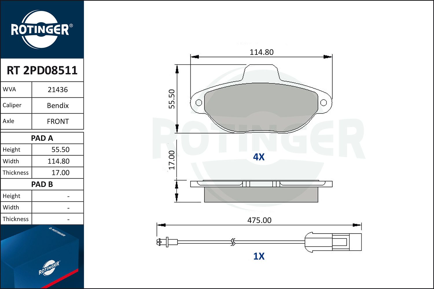 ROTINGER RT2PD08511