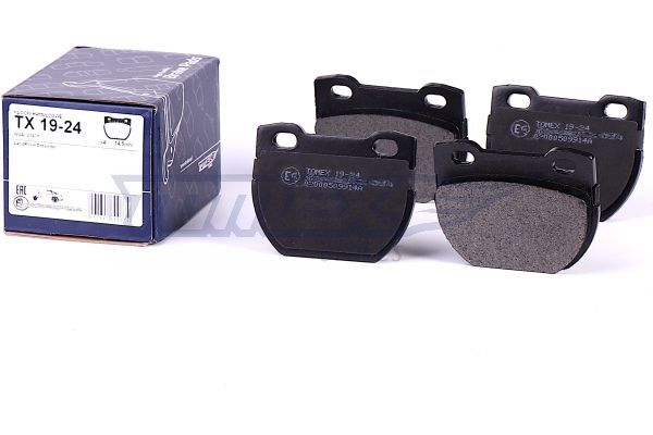 Levně Sada brzdových destiček, kotoučová brzda TOMEX Brakes 19-24