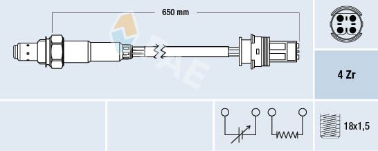 Sonda lambda FAE 77269