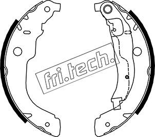 Zestaw szczęk hamulcowych FRI.TECH. 1079.196