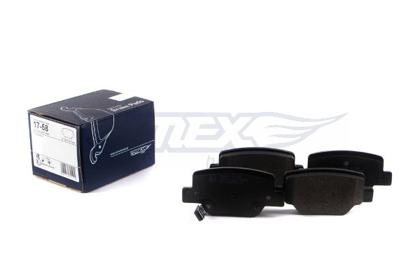 Levně Sada brzdových destiček, kotoučová brzda TOMEX Brakes 17-58