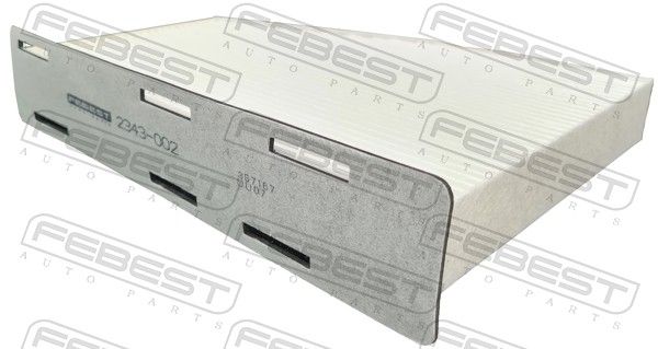 Filtr, wentylacja przestrzeni pasażerskiej FEBEST 2343-002