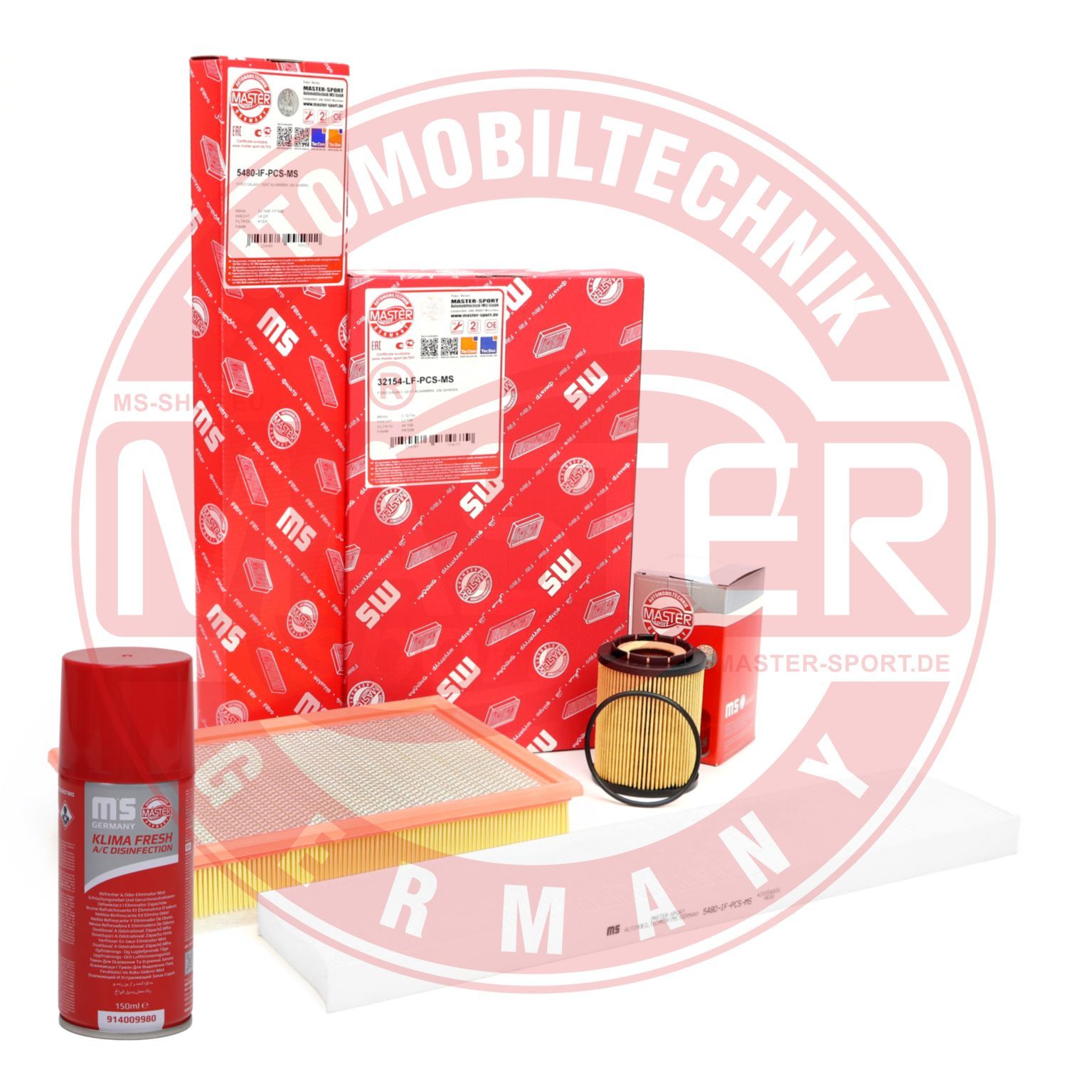 E-shop Filter - Sada MASTER-SPORT GERMANY 450001692P