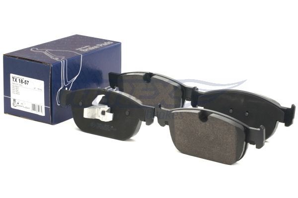 Levně Sada brzdových destiček, kotoučová brzda TOMEX Brakes 18-57