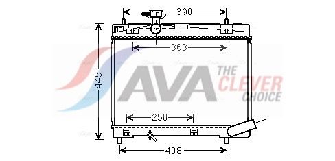 Радиатор, охлаждение двигателя