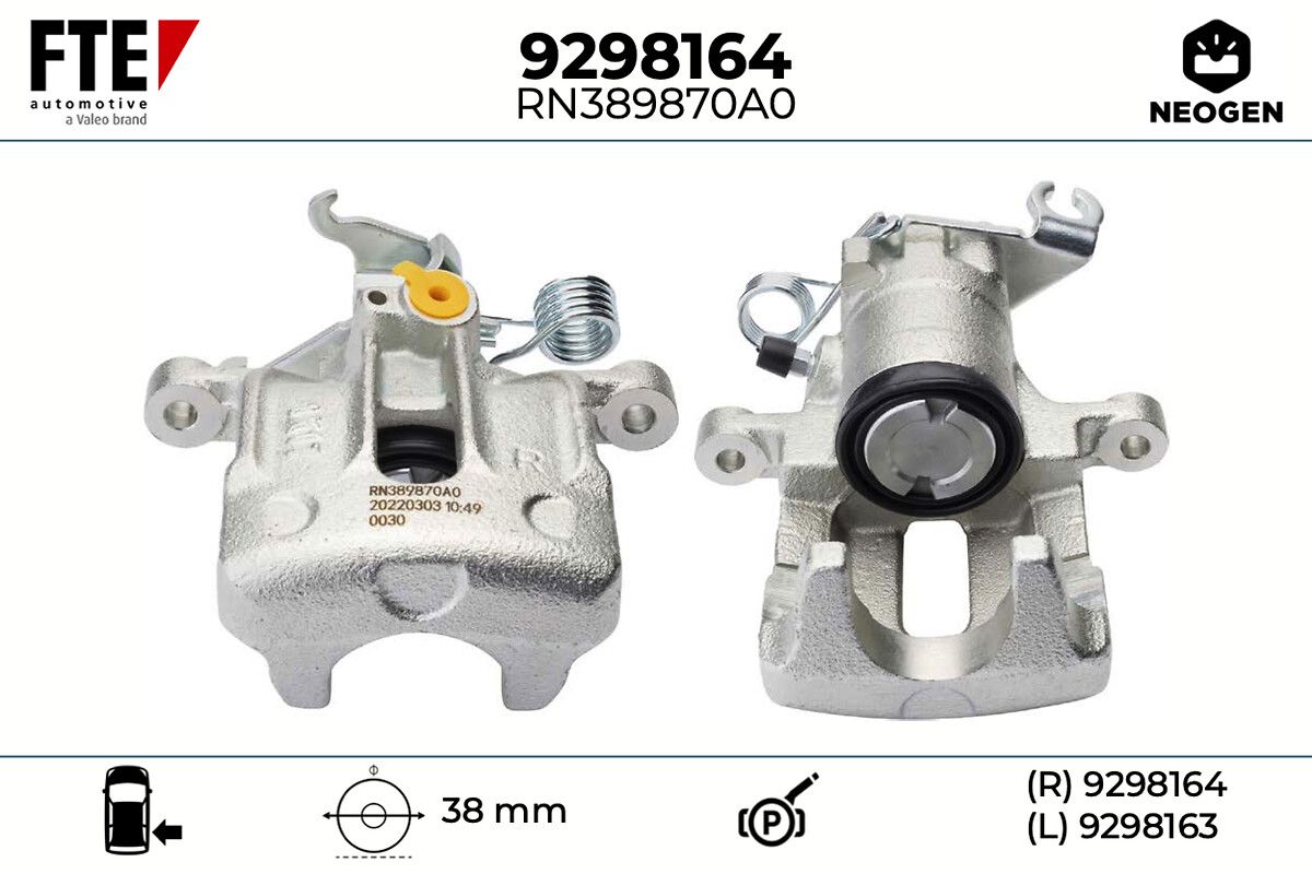 Etrier frana FTE NEOGEN 9298164