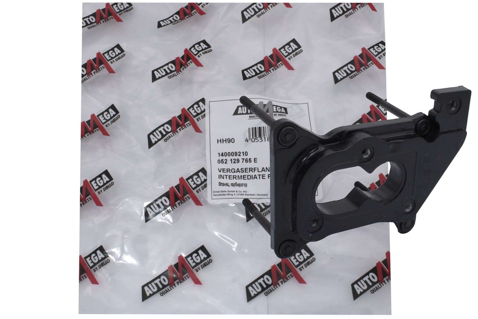 Фланец, карбюратор