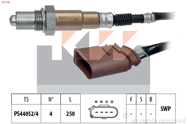 Sonda lambda KW 497 595