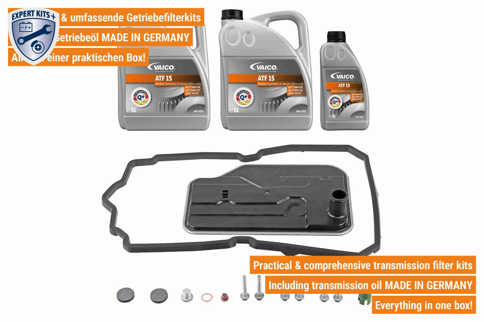 Kit pces, vidange d'huile de boîte de vitesses automatique