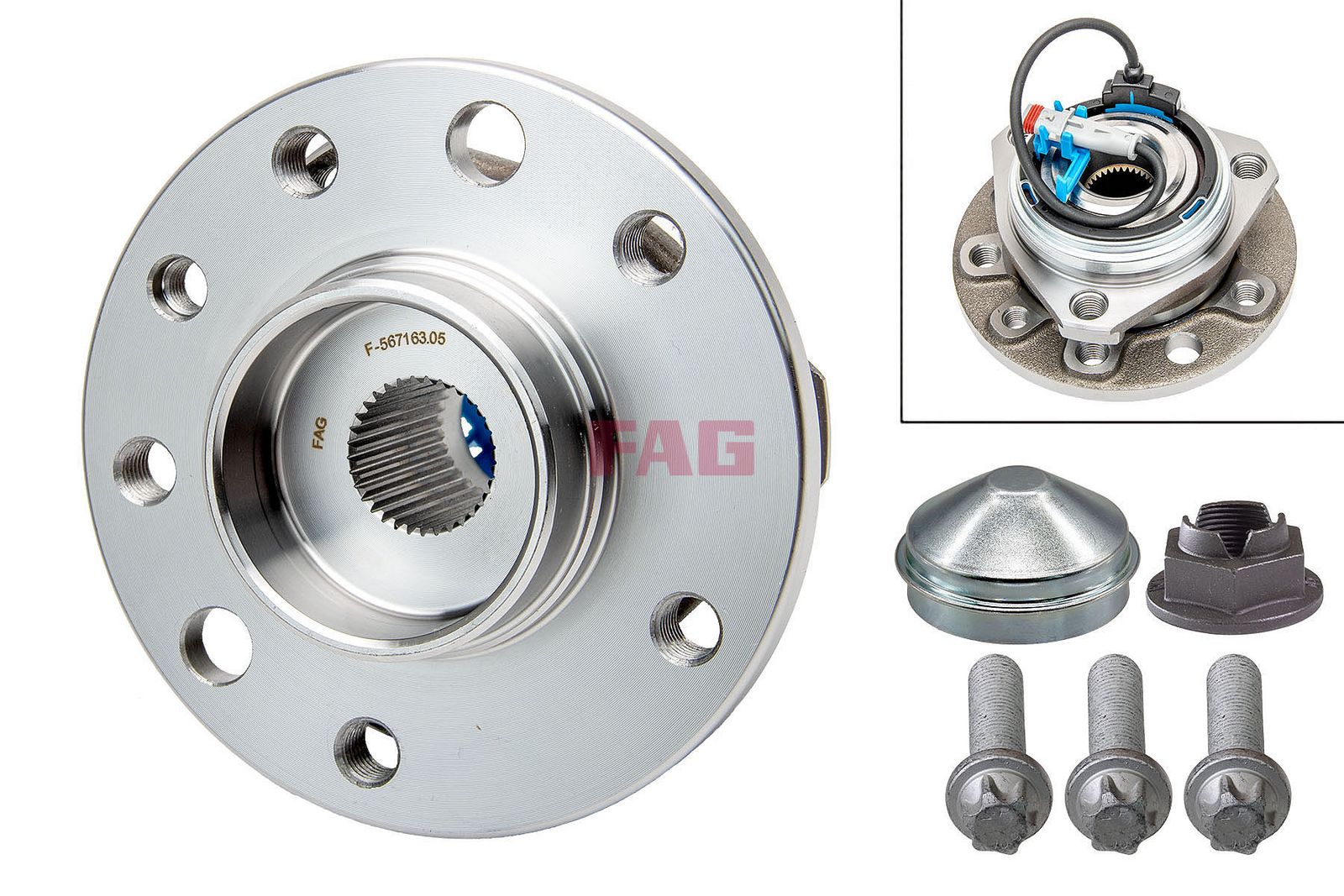 Riteņa rumbas gultņa komplekts