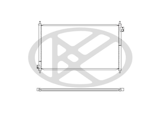 Condensator, climatizare KOYORAD CD080589