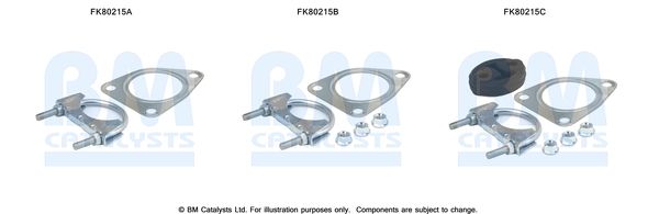 Zestaw montażowy, katalizator BM CATALYSTS FK80215
