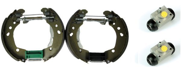 Jeu de mâchoires de frein