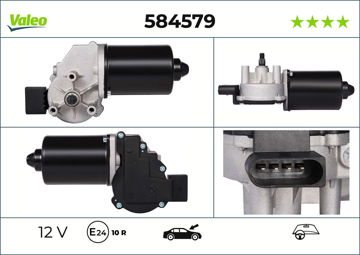 motor stergator VALEO 584579